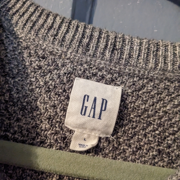 Gap cable knit grey sweater - Picture 3 of 3